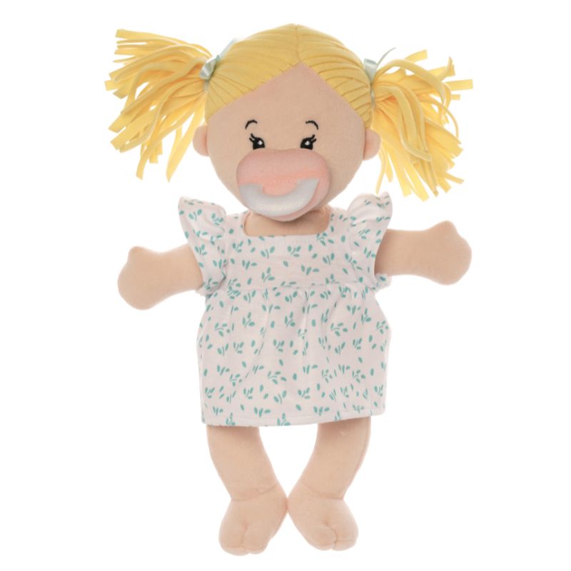 Peach Doll Blonde Pigtails