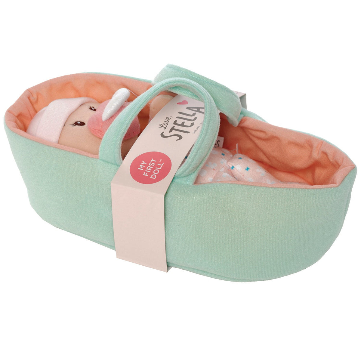 Doll Peach Bassinet