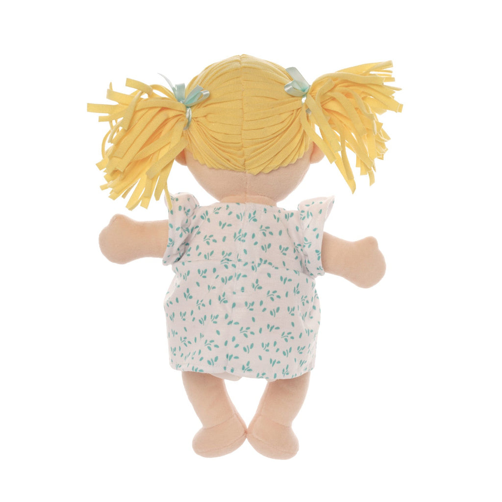 Peach Doll Blonde Pigtails