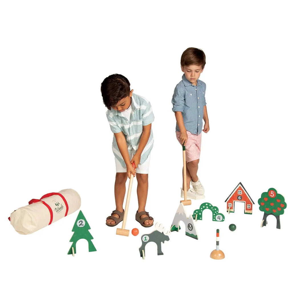 Through Woods Croquet Set