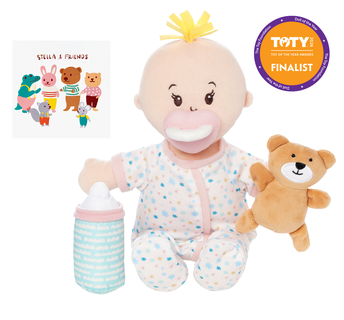 Peach Doll Blonde Tuft