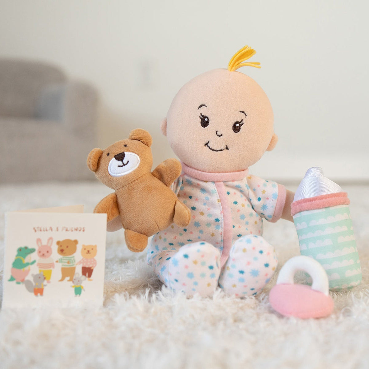 Peach Doll Blonde Tuft